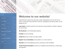 Tablet Screenshot of berkleytax.com